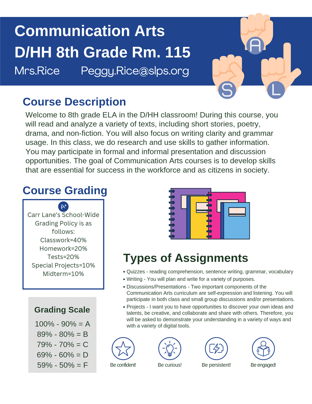 Communication Arts Syllabus